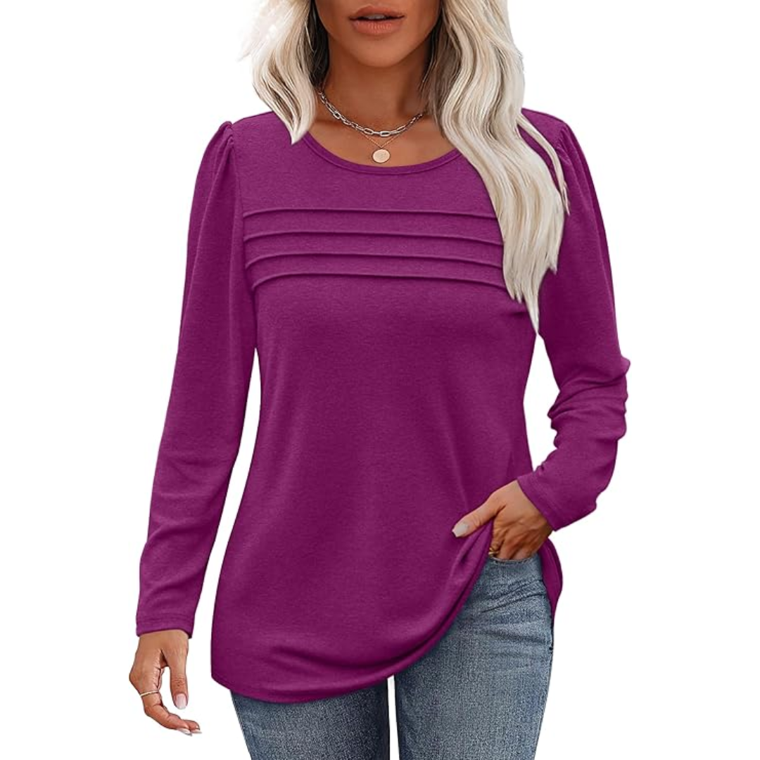 Dam Rynkekjol Elegant 100% Polyester-5