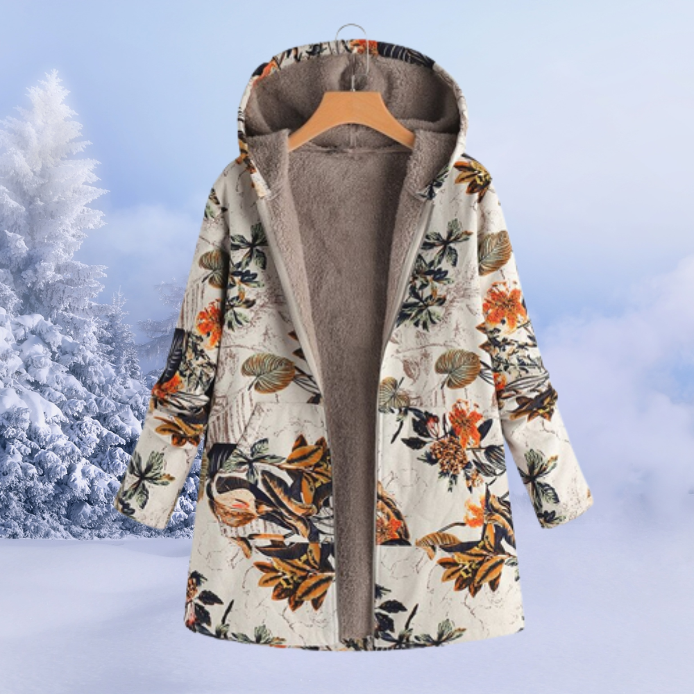Dam Vändbar Hoodie Fleece Snabbtorkande 15