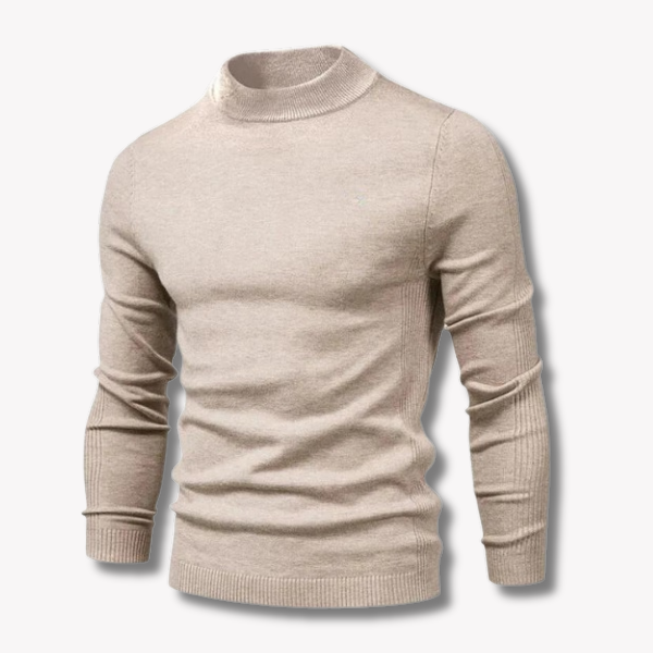 Variant image for Herren Turtleneck Tröja Ull Monokrom Smal Passform-46