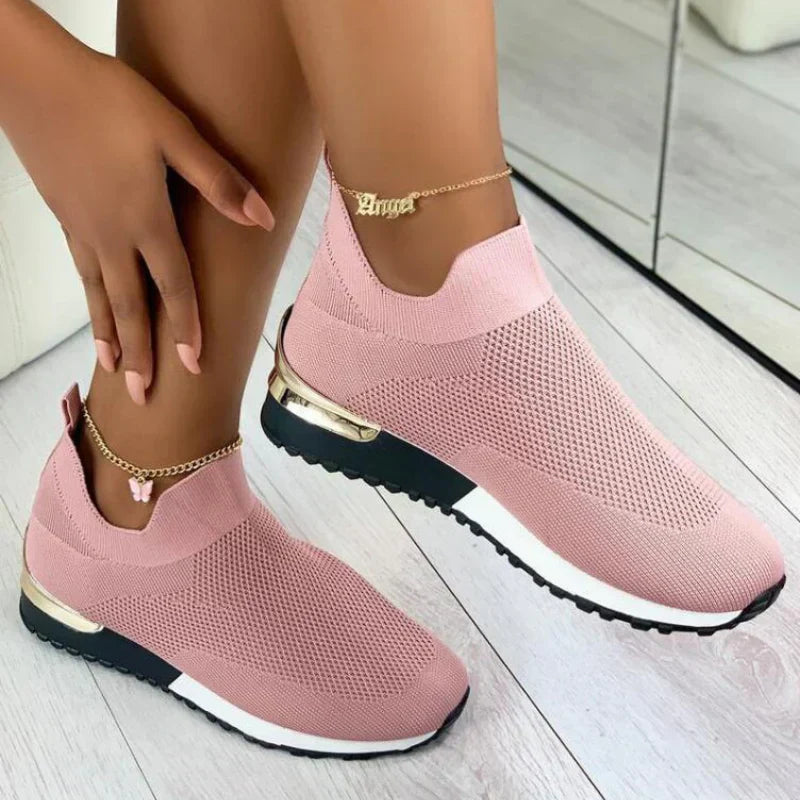 Herrskor Sneakers Sportig Andningsbar Design Syntetmaterial-4