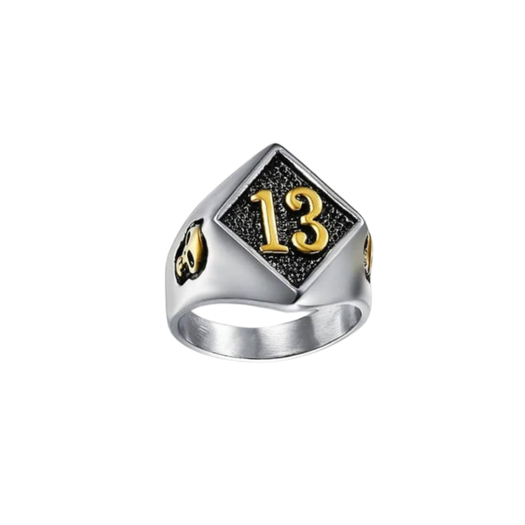 Variant image for Herrring Punkdesign Rostfritt Stål Skelettmotiv-19