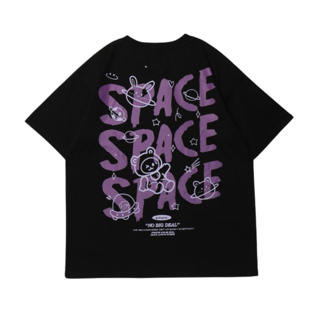 Variant image for Herr T-shirt Casual Cartoon Design Bomull/Polyester-9