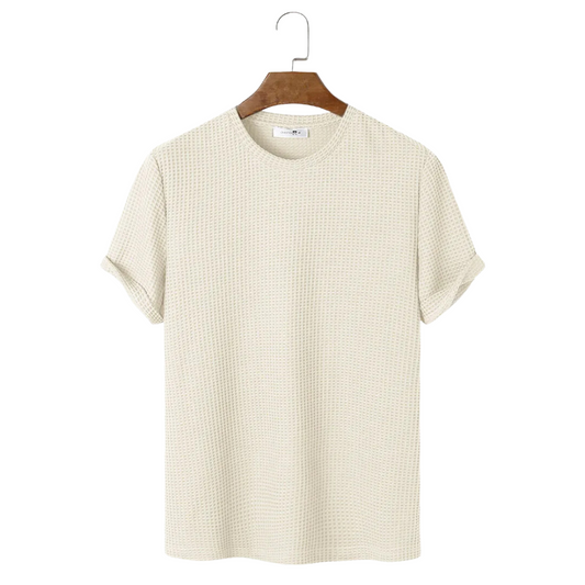 Dam T-shirt Casual Rundhals Polyester Avslappnad Passform-1
