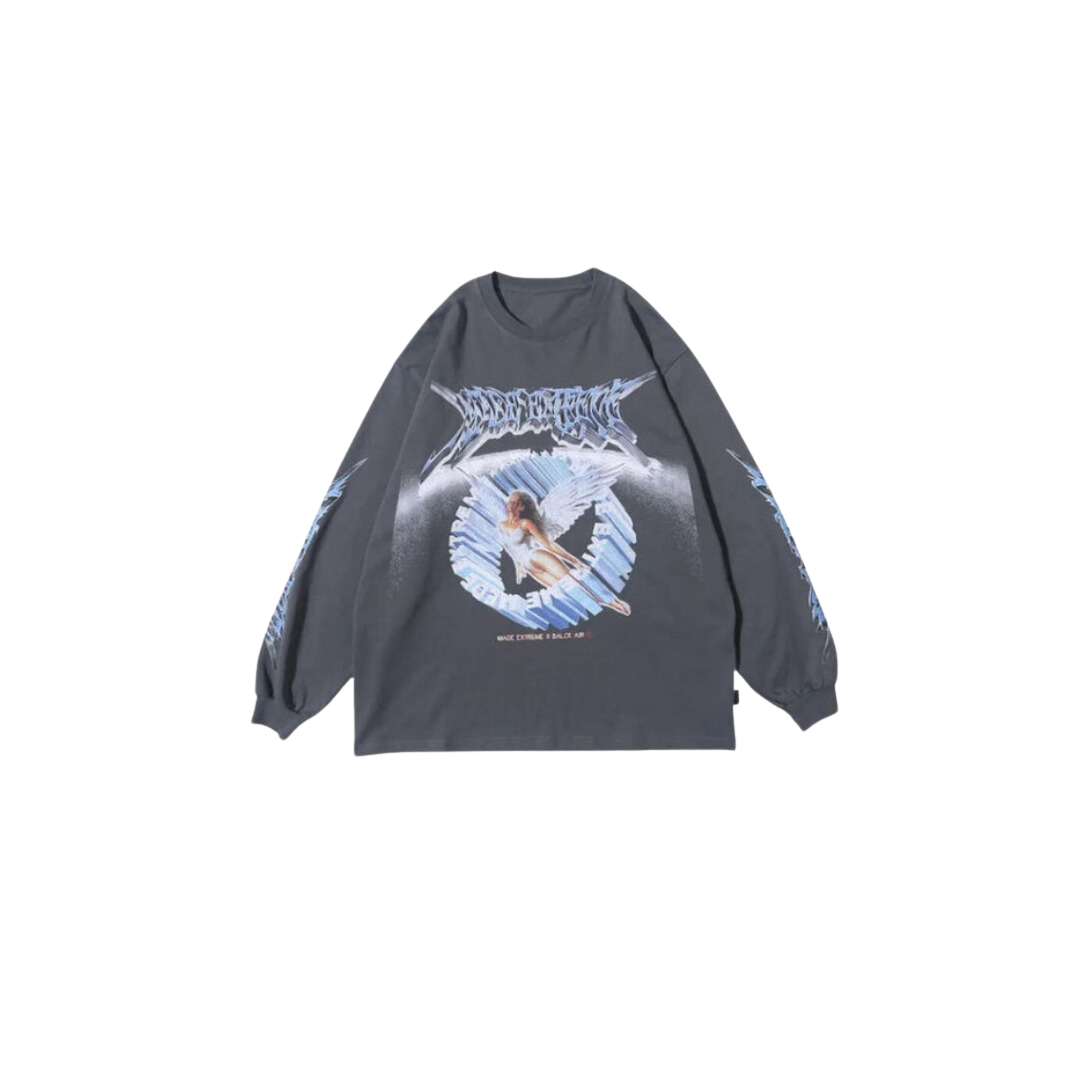 Variant image for Dam T-shirt Överdimensionerad Cirkulär Halsringning 100% Bomull-11