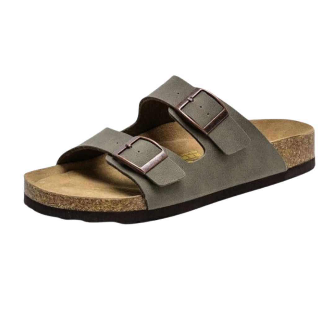 Variant image for Herrens Sommar Sandaler Klassisk Spänne Syntetiskt Läder-12