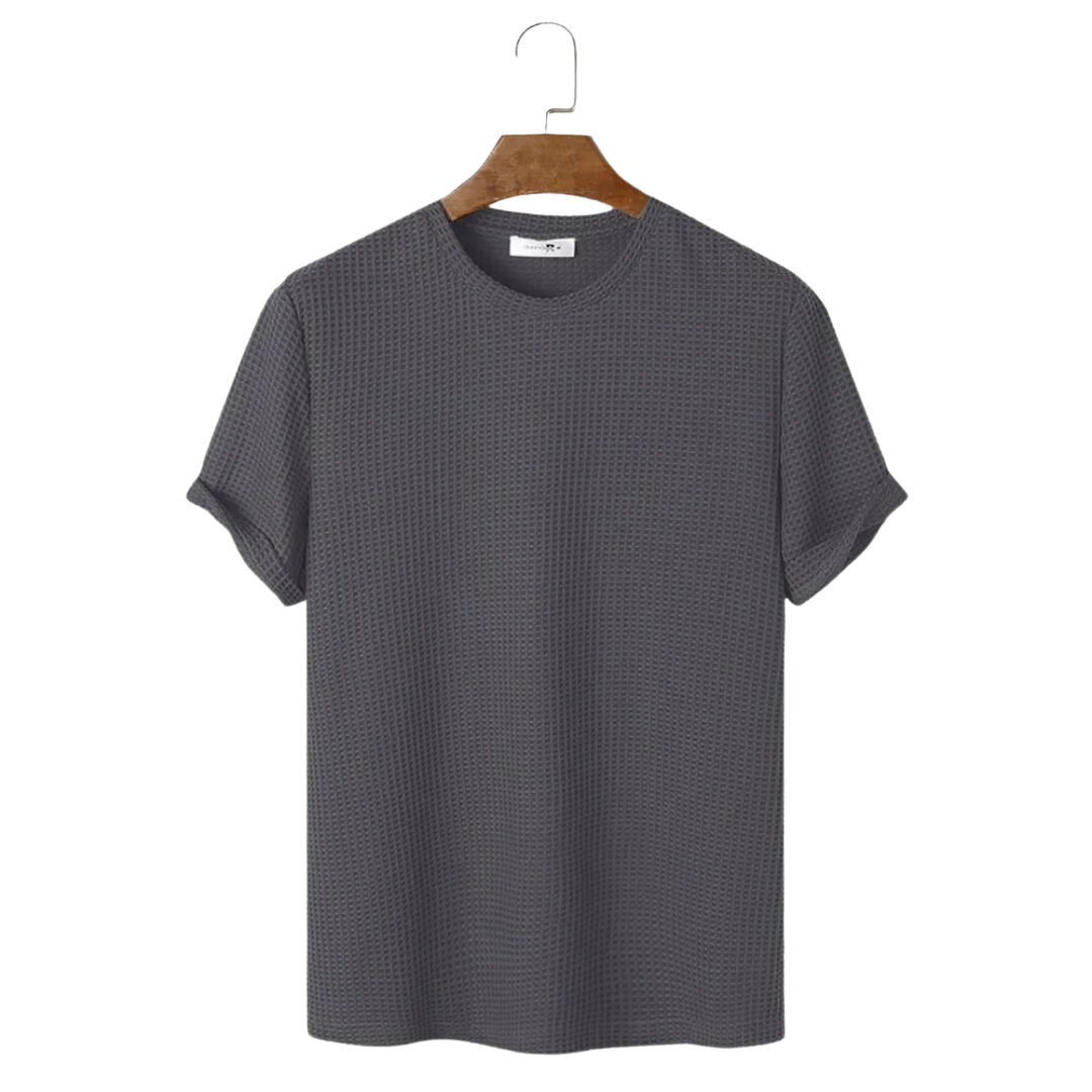 Dam T-shirt Casual Rundhals Polyester Avslappnad Passform-5