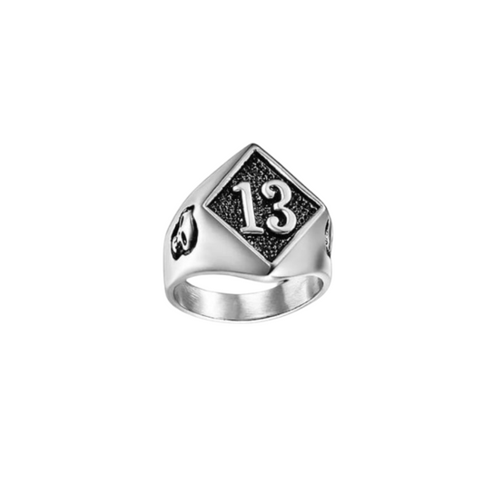 Herrring Punkdesign Rostfritt StÄl Skelettmotiv-1
