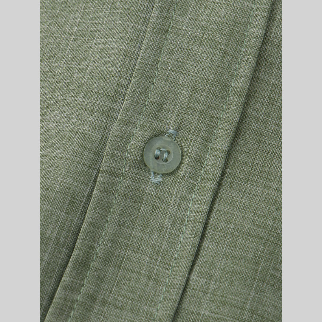 Dam Skjorta V-Hals Lätt Polyester och Bomull-6