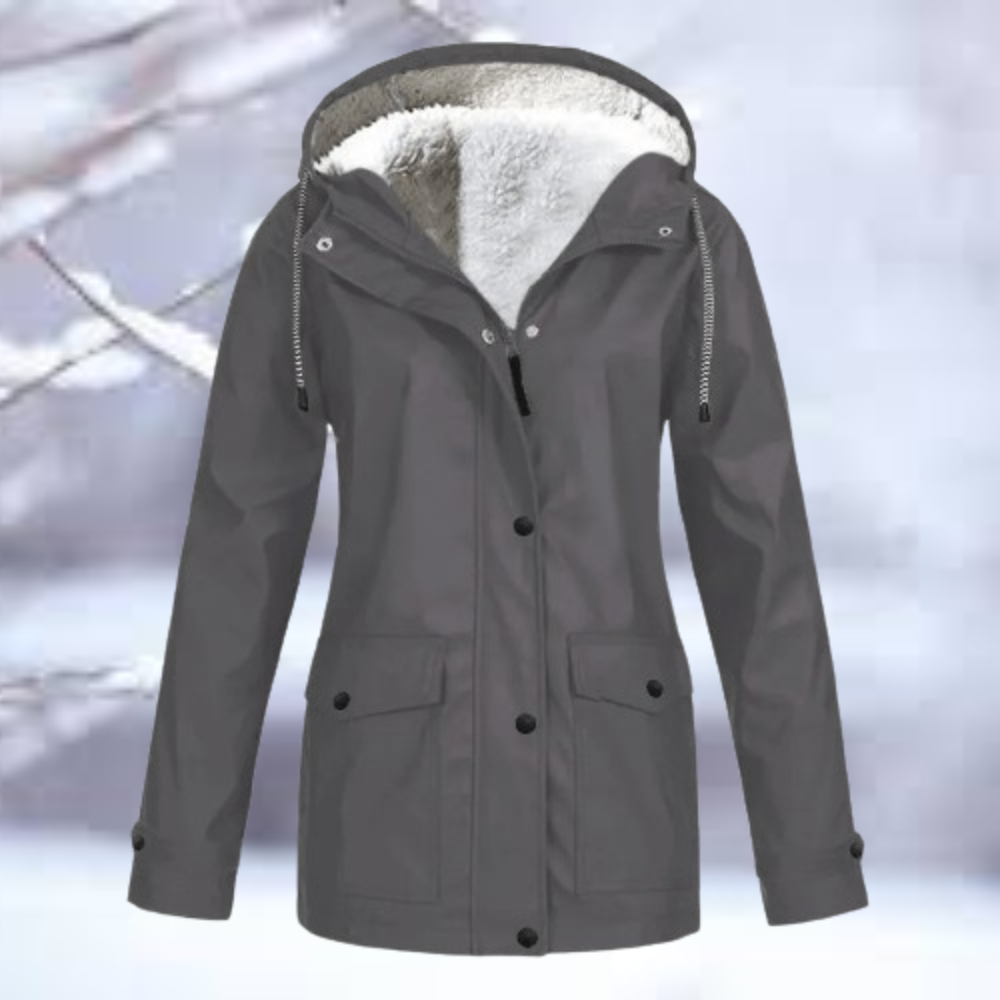 Variant image for Damjacka Vattentät Polyester med Huvdesign för Utomhusaktiviteter-65
