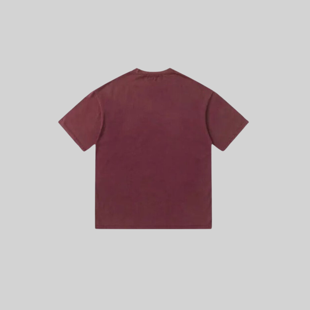 Dam Vintage Skjorta O-hals Bomull Elegant Design-4