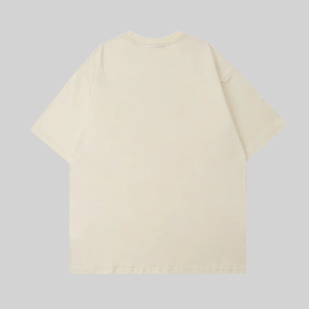 Herr T Shirt Vintage i Bomull – Klassisk Avslappnad Stil, Rund Halsringning, Mjukt Material, Finns i Flera Storlekar 2
