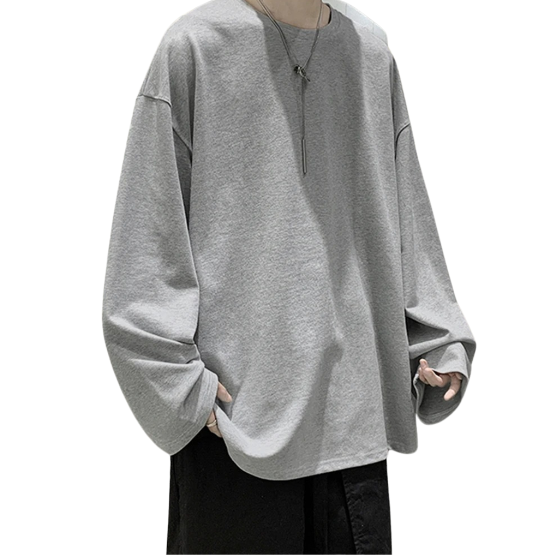 Kvinnors Överdimensionerad Skjorta Mjuk Bomull-4