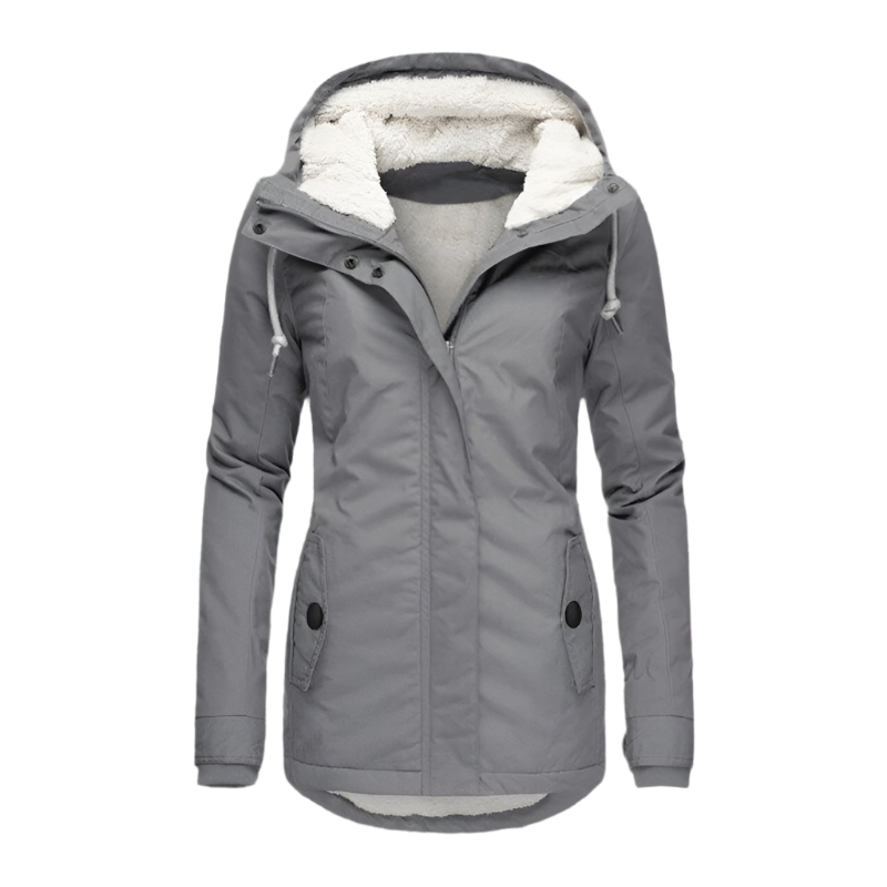 Variant image for Vinterjacka Dam Quiltad med Huva Polyester-15