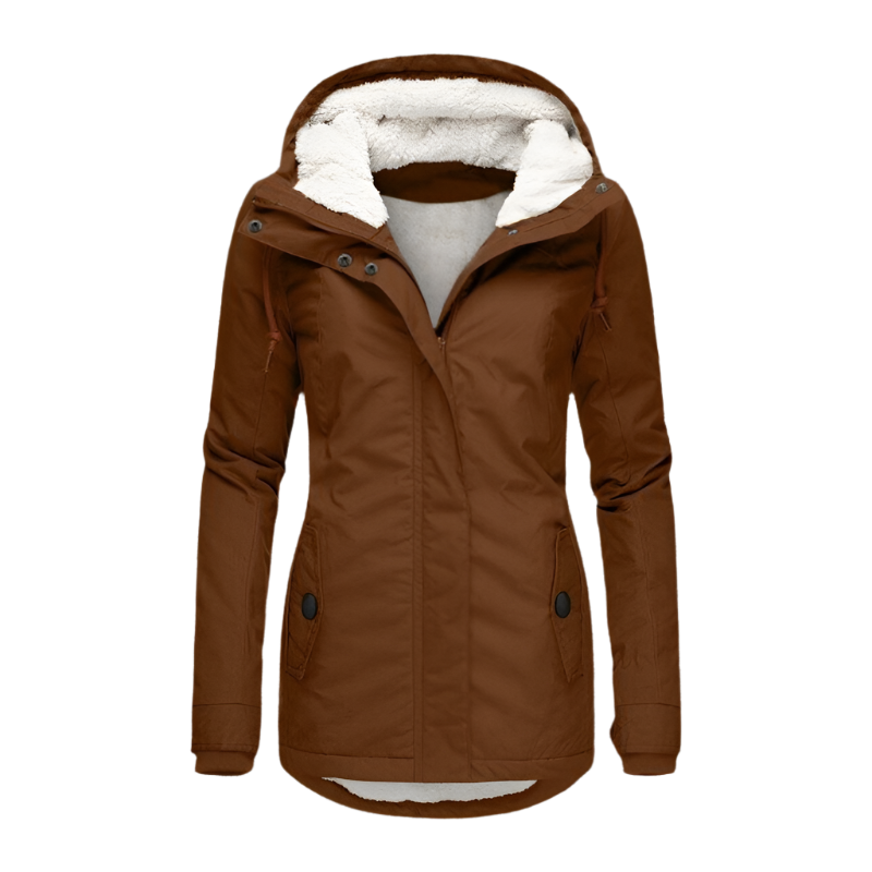 Variant image for Vinterjacka Dam Quiltad med Huva Polyester-8