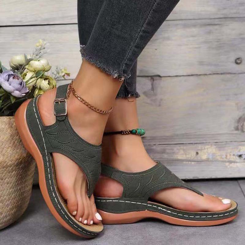 Variant image for Damens Ortopediska Flip-Flops Syntetmaterial Ergonomisk Design-28
