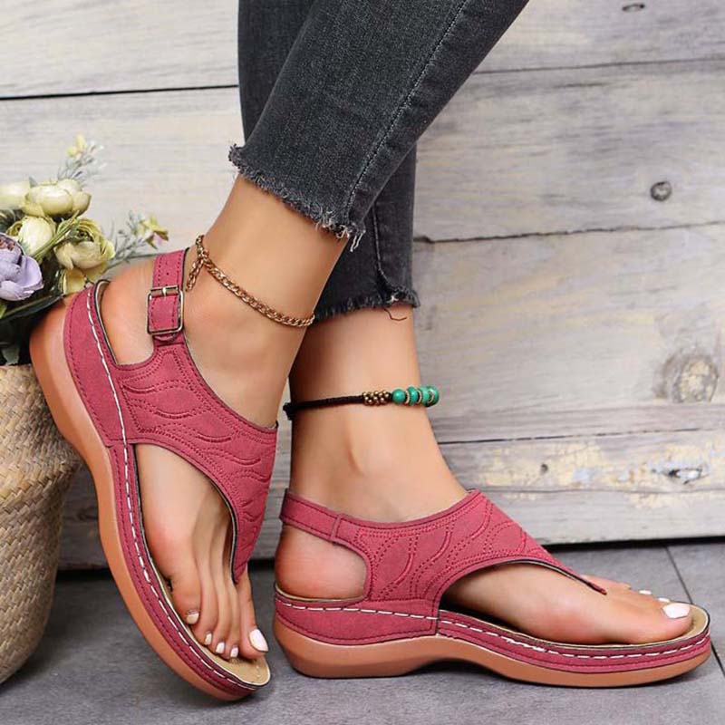 Variant image for Damens Ortopediska Flip-Flops Syntetmaterial Ergonomisk Design-37