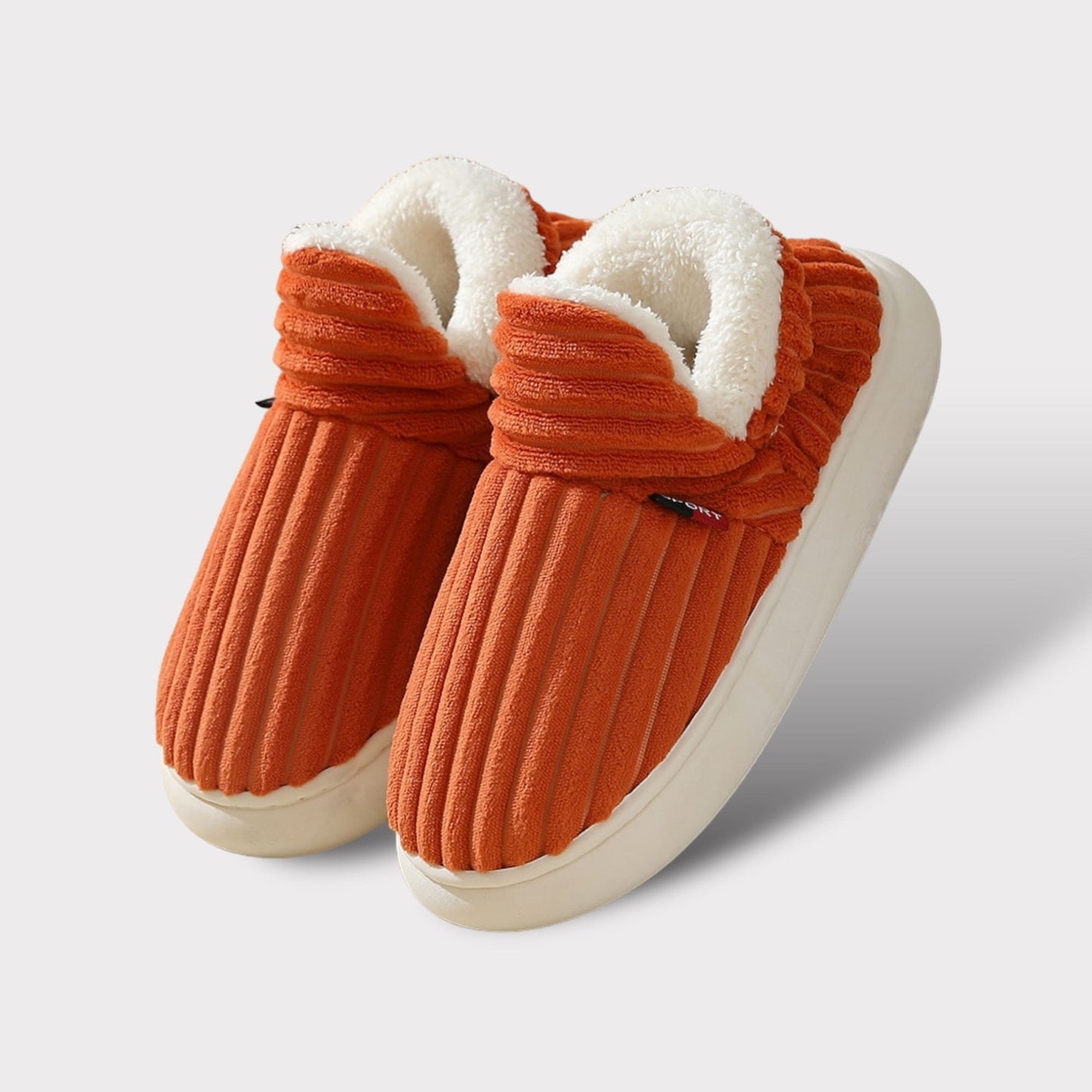 Tofflor Unisex Flanellfleece Varm och Bekväm-5