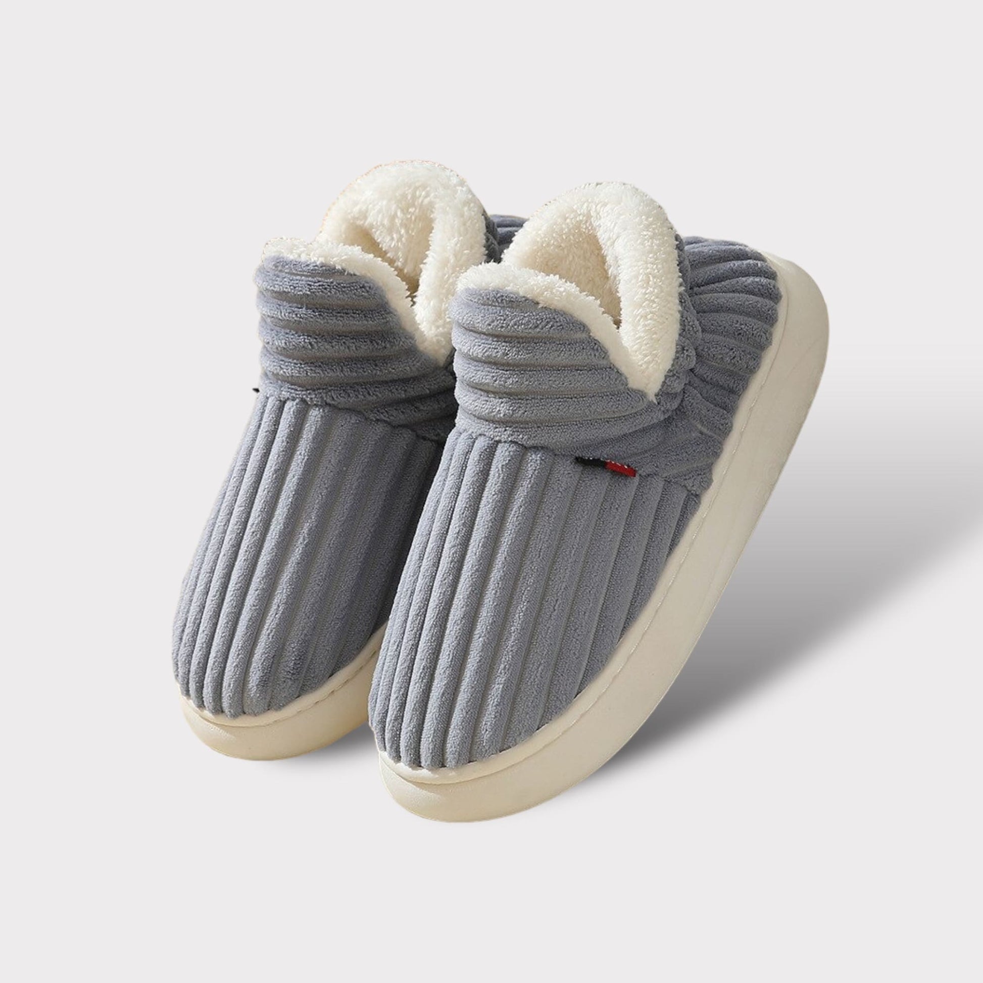 Variant image for Herr Tofflor Flanellfleece Varm Komfort med Tjock Sula-15
