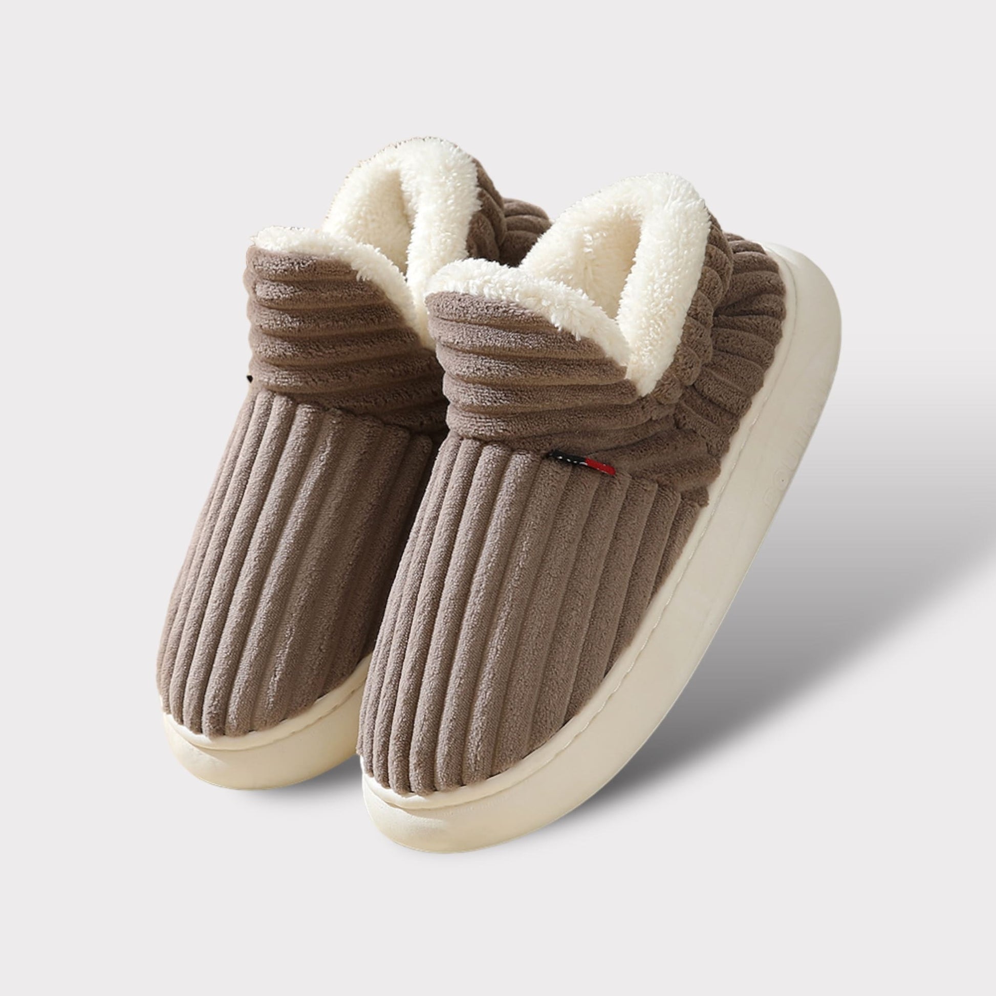 Variant image for Herr Tofflor Flanellfleece Varm Komfort med Tjock Sula-20