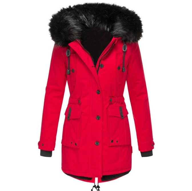 Variant image for Dam Vinterparkas Elegant Design Varm Polyester-33