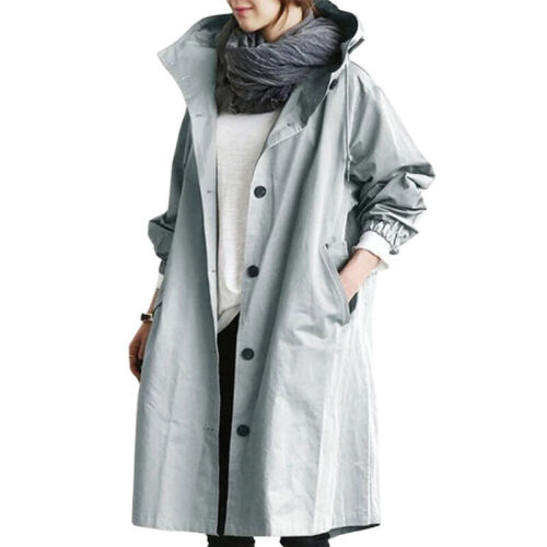 Variant image for Dam Trench Coat Lång Tidlös Lätt Material-9