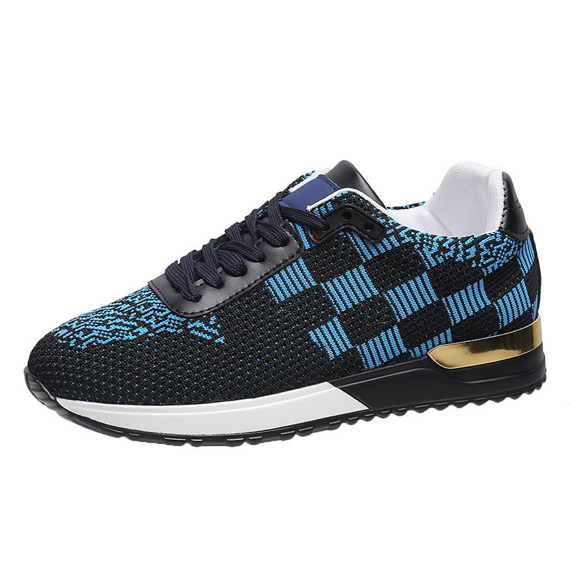 Dam Sneakers Trendigt Design Textil Komfortable Fritidsskor 8