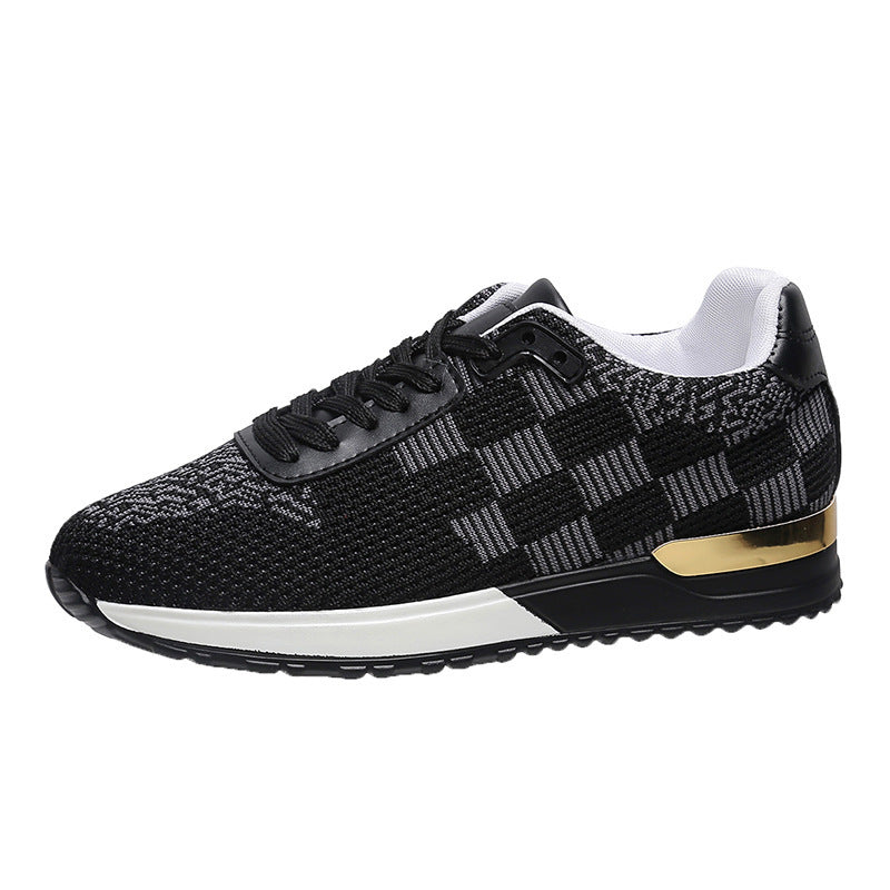 Dam Sneakers Trendigt Design Textil Komfortable Fritidsskor 1