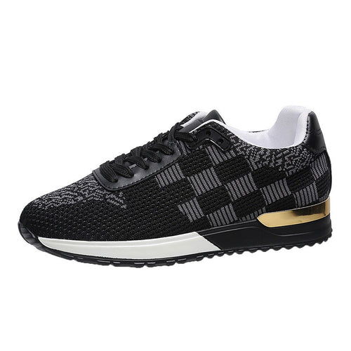 Dam Sneakers Trendigt Design Textil Komfortable Fritidsskor 1