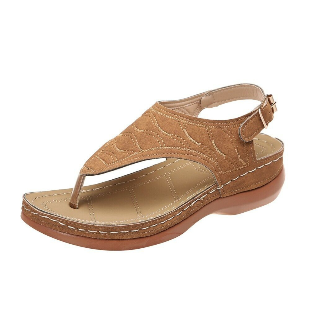 Dam Sommarsandal Justerbara Remmar Andningsbart Material-5