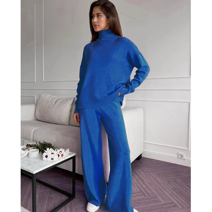 2-delad Lounge Set för Kvinnor i Högkvalitativt Andningsbart Material – Bekväm Design för Inomhus och Utomhus 4