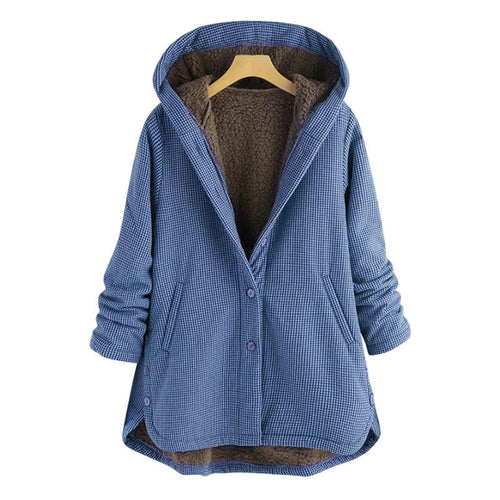 Dam Kappa Vardaglig Stil Polyester Lätt Avslappnad Passform-1
