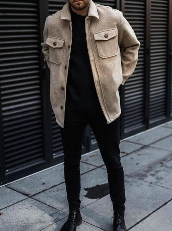 Damjacka Modern Mjuk Design Hållbar Textil-4