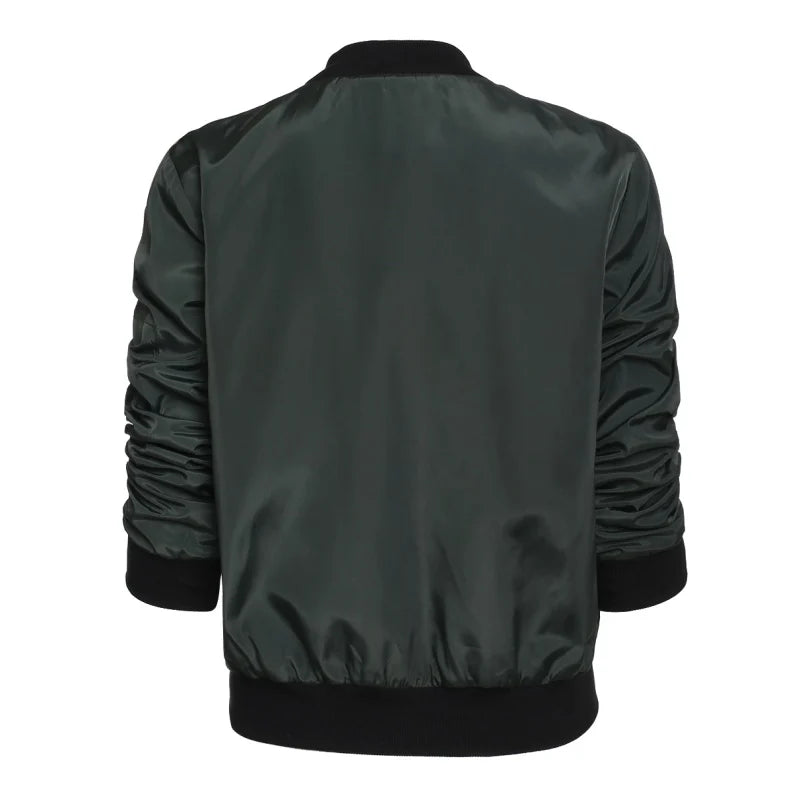 Dam Fickjacka Avslappnad Design Mjuk Tyg-5
