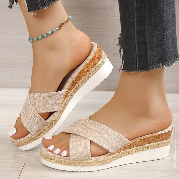 Herr Sandaler Ortopedisk Design Syntetmaterial för Komfort-1