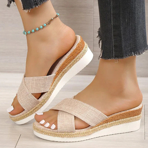 Herr Sandaler Ortopedisk Design Syntetmaterial för Komfort-1