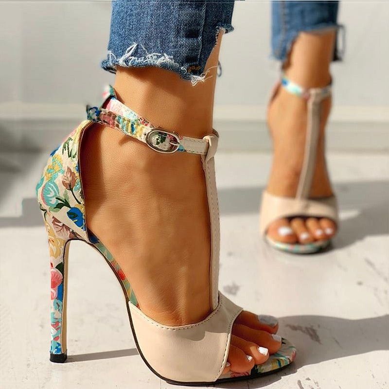 Dam Sandaler Stiletto T-Rap PU-3