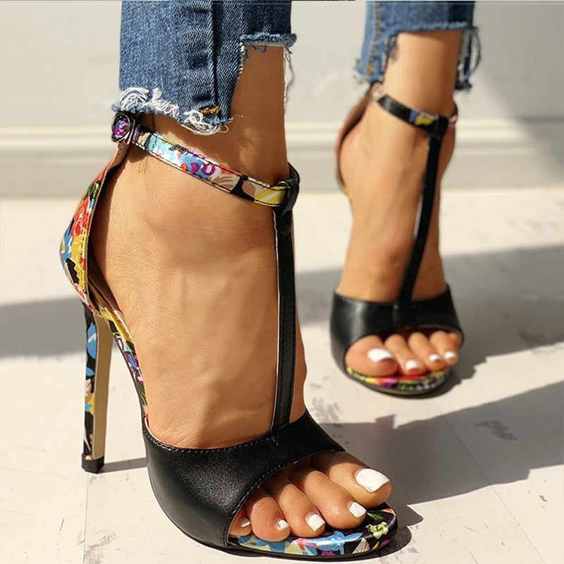 Dam Sandaler Stiletto T-Rap PU-4