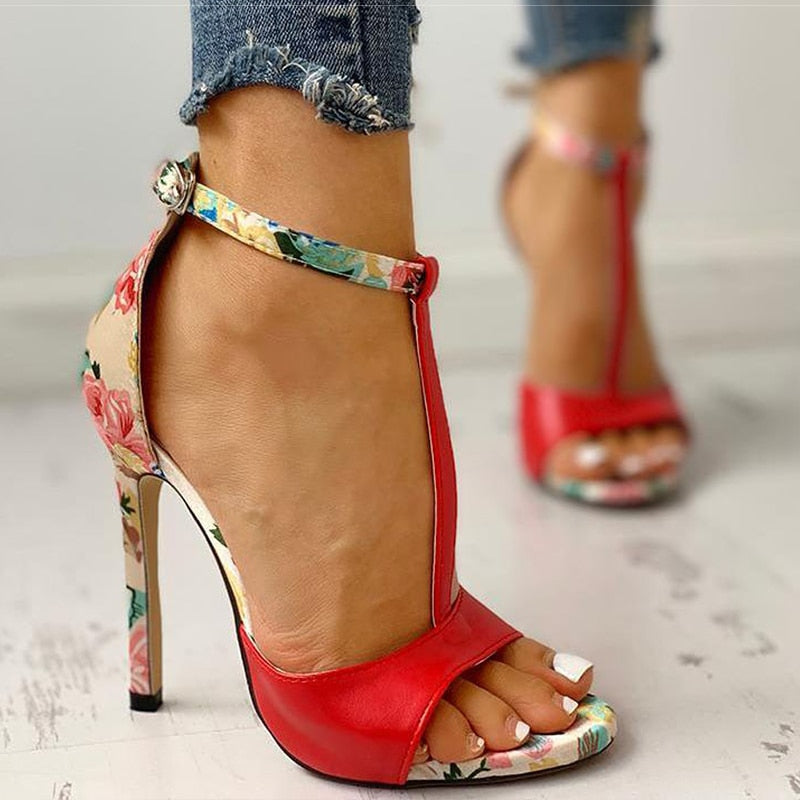 Dam Sandaler Stiletto T-Rap PU-2