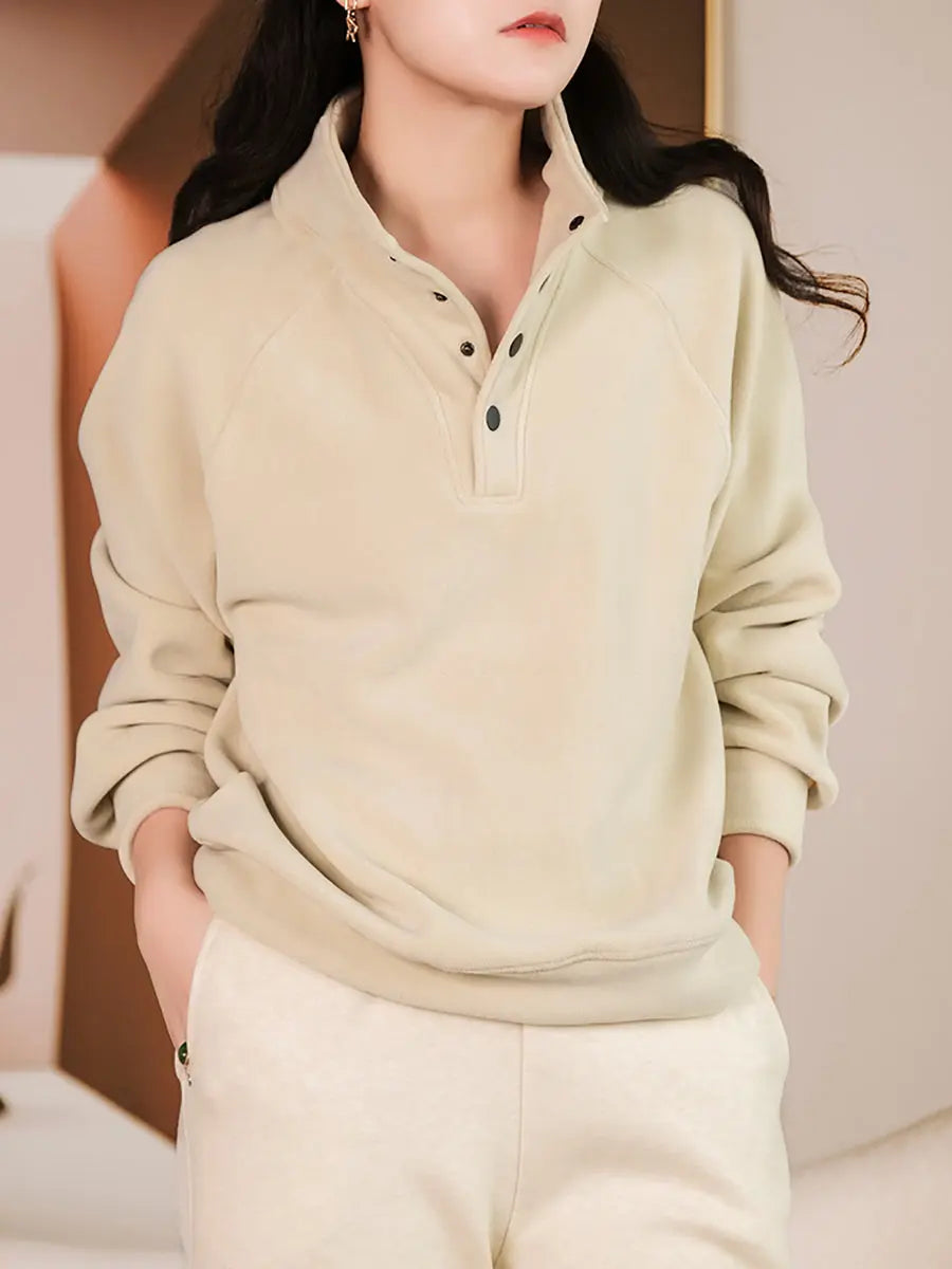 Variant image for Kvinnors Casual Skjorta Enkel Design Mjukt Tyg-3