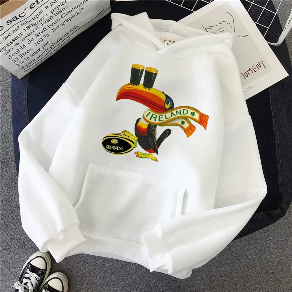 Variant image for Herr Hoodie Klöverblad Design 100% Bomull-4