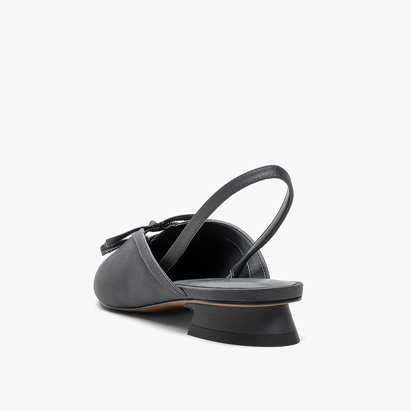 Dam Mule Skor Bekväm PU Gummi Stängd Framsida 5