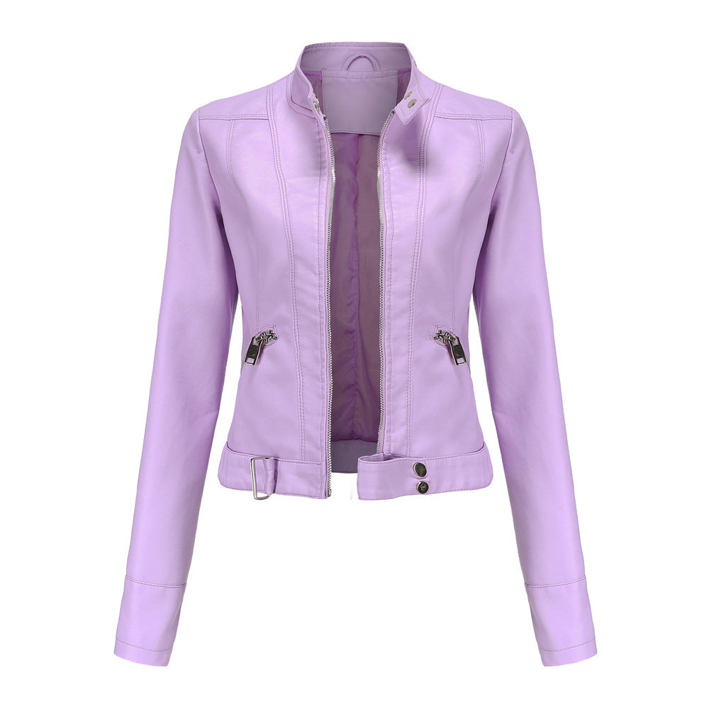 Variant image for Dam Skinnjacka Tidlös Vegan Läder Regular Fit-25