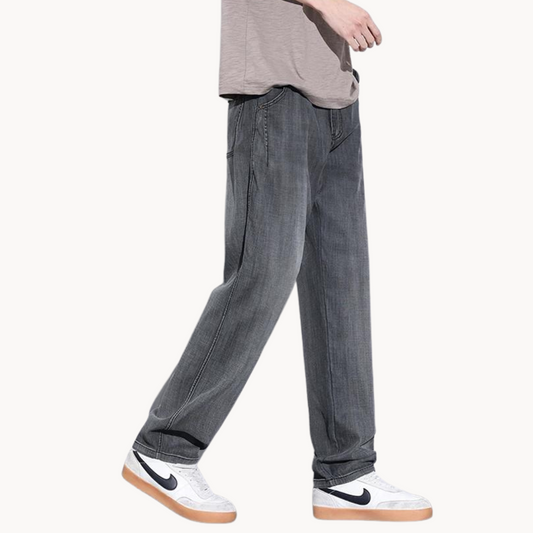 Herr Jeans Raka Snitt Stretch Denim-1