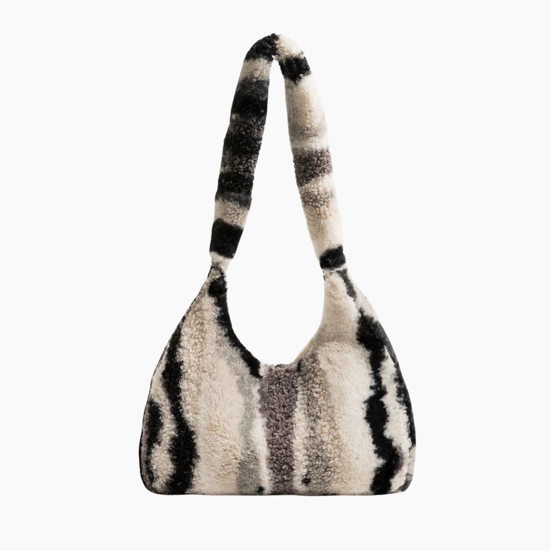 Variant image for Dam Handväska Rymlig Syntetisk Päls Trendig Fashion-3