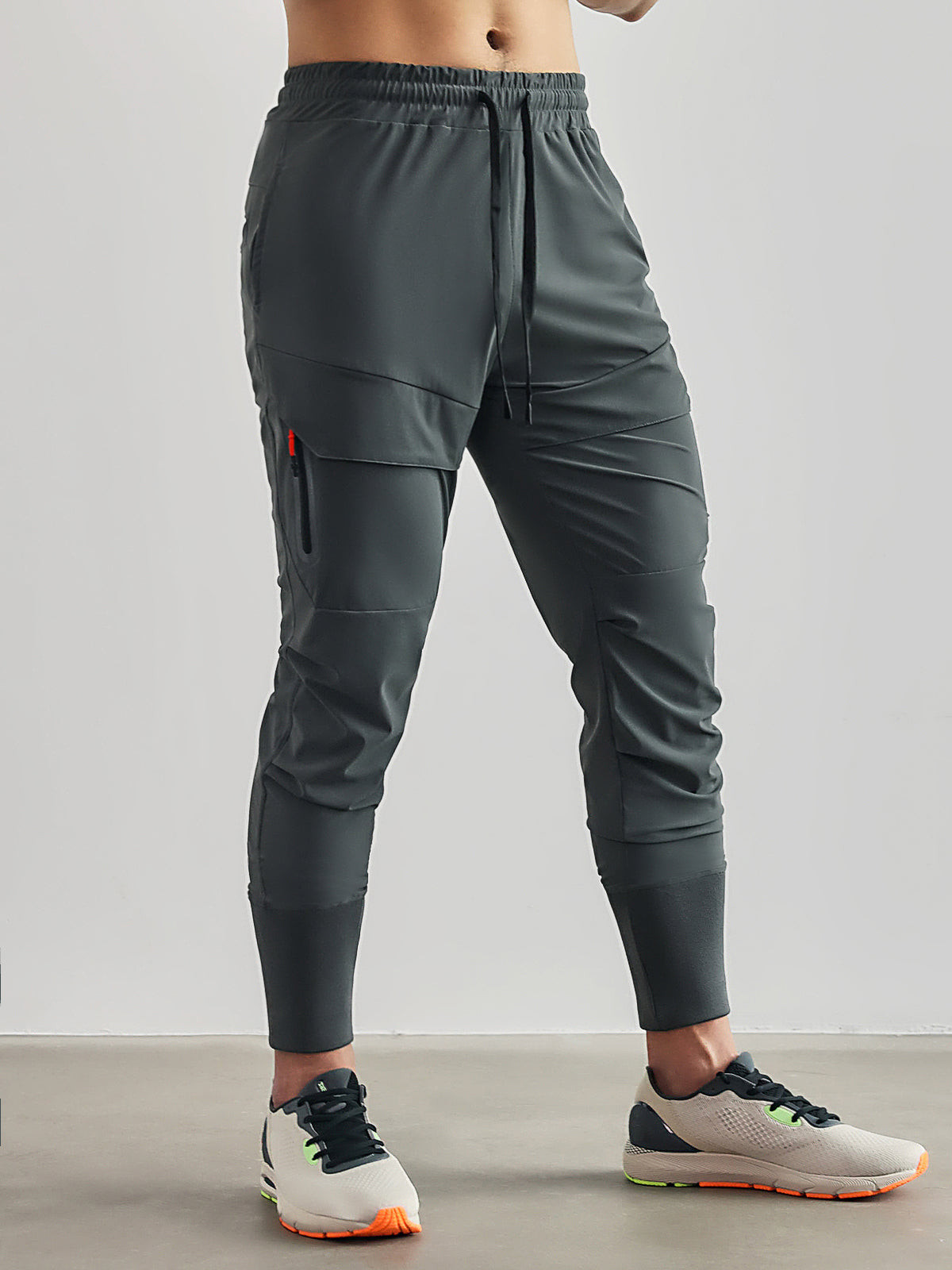 Dam Lastbyxor Urban Stil Mjuk Elastisk Blend-3