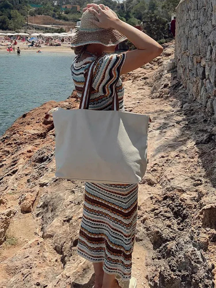 Kvinnors Sommarklänning Luftig Design Kvalitetsmaterial för Fest och Midsommar 4