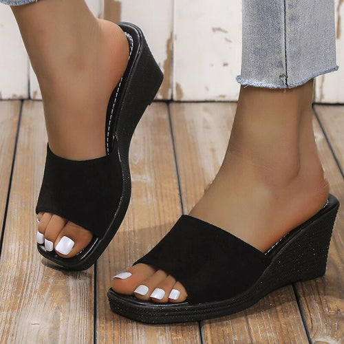 Dam Sandaler Fyrkantig Spets Ergonomisk Design Hållbara Material-1