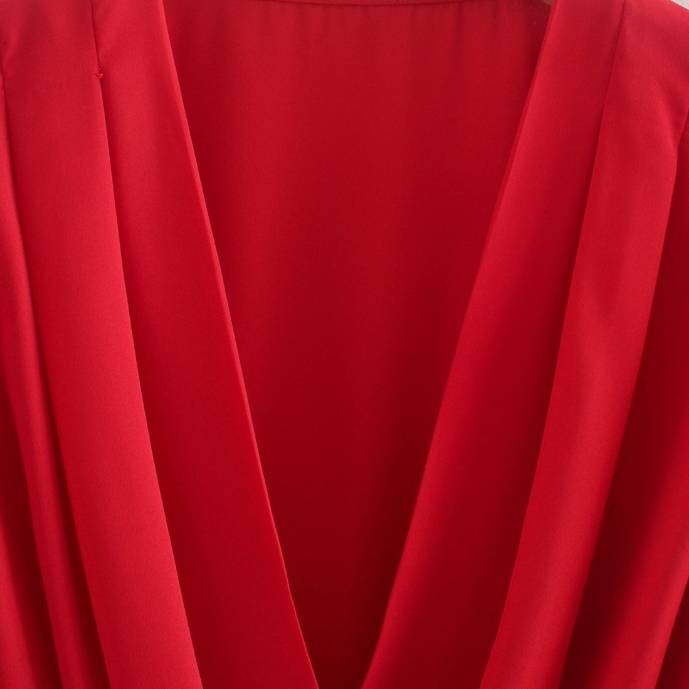Dam Bodysuit Långärmad Chiffon Polyester Elegant Styling 4