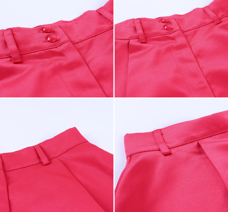 Dam Shorts Swing Stil Polyester Spandex-4