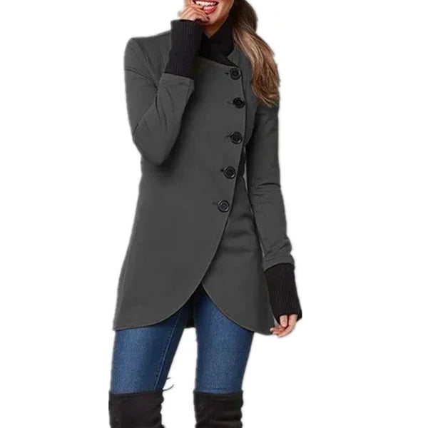 Damjacka Vinterjacka Trendig Polyester Vattenavvisande 4